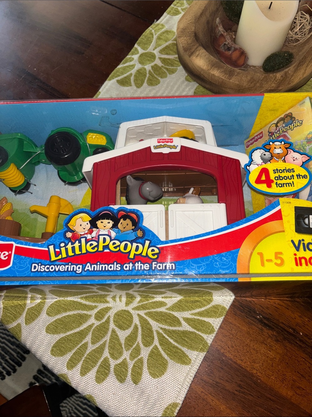 Vintage Fisher Price Little People Farm set